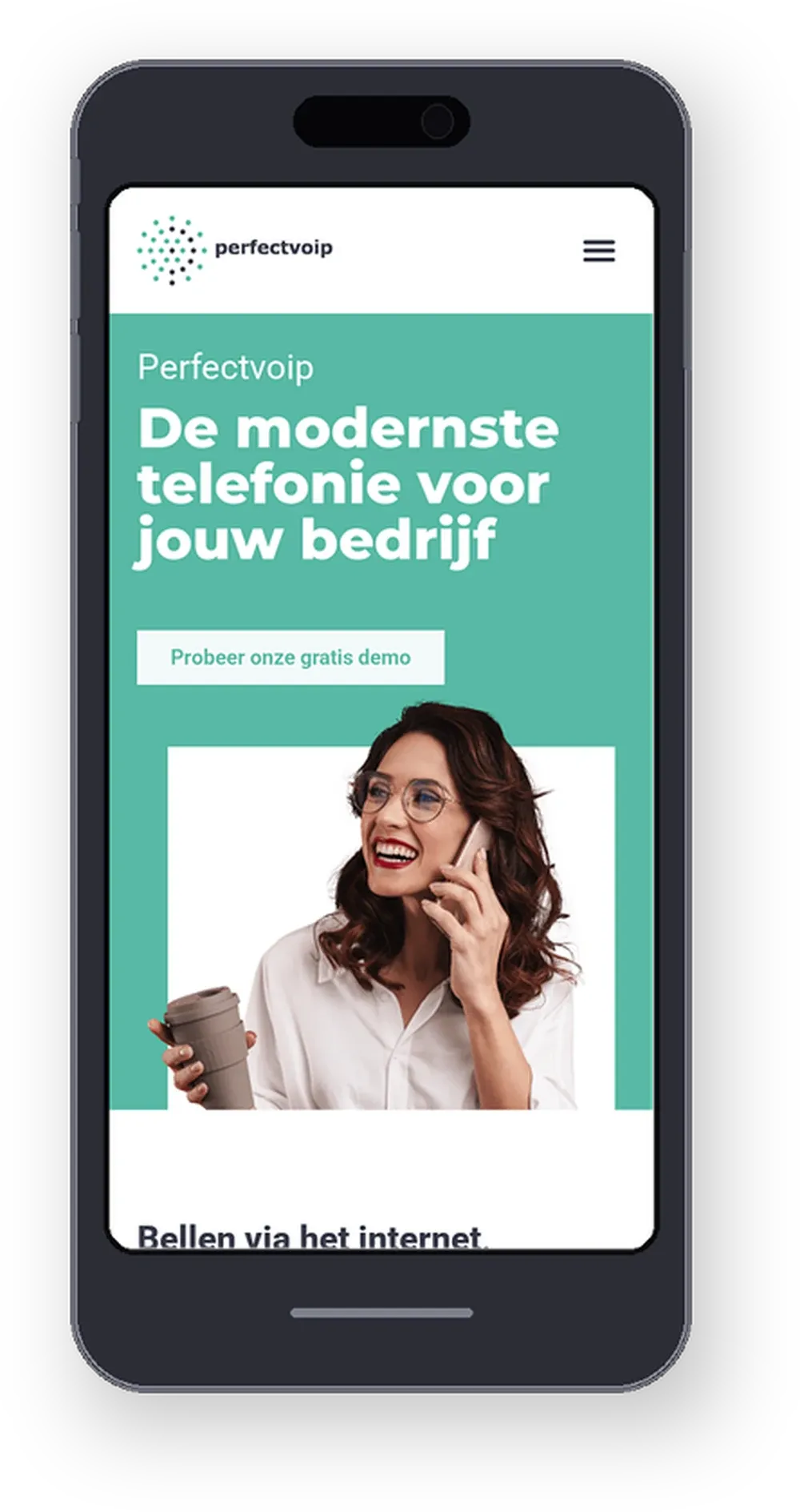 Screenshot van Perfect VoIP
