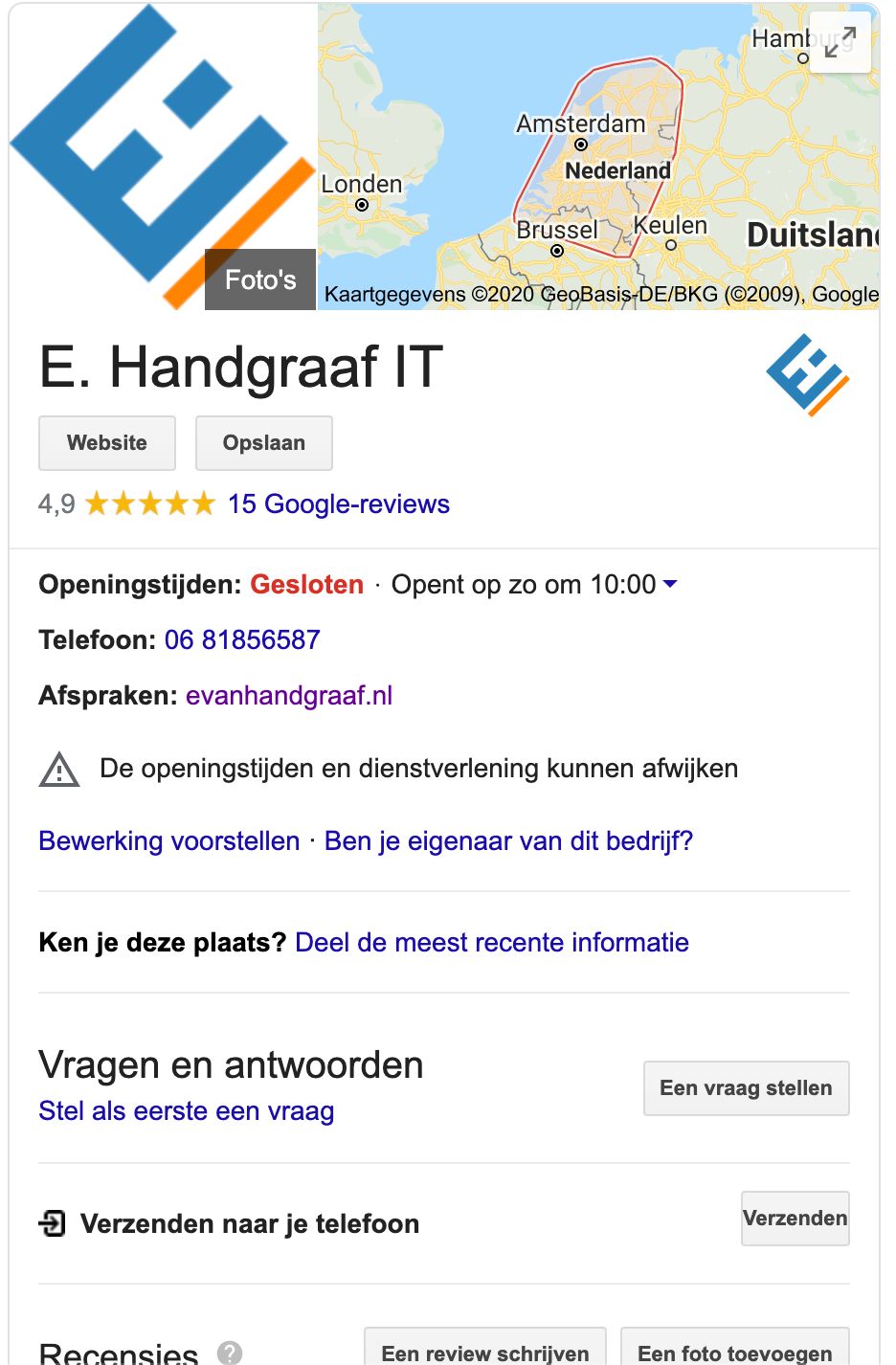 Waarom Google Mijn Bedrijf belangrijk is