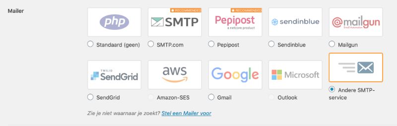 Mails van mijn contactformulier komen niet aan